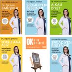 Her Yönüyle Bağışıklık - Tokuz Ama Açiz - Longevity Plani - alkali diyeti - Sirkadiyen Beslenme/ 5 KİTAP SET - Ayşegül Çoruhlu