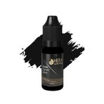 Hera Altın Oran Eyeliner Diplener Kalıcı Makyaj Boyası 10 ml (PARLAK SİYAH)