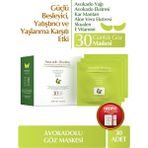 Heraflora Avokado Routine Göz Maskesi 30’lu | Yoğun Nemlendirici, Besleyici & Hassas Ciltlere Uygun