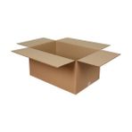 HerAmbalaj 10 Adet 40X30X30 Taşıma Kolisi, Çift Oluklu Boş Koli, Çeyiz Kolisi, Karton Koli, Eşya Taşıma Kolisi - 40 x 30 x 30 cm