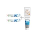 Herbadent Aloe Vera & Bitki Özlü Diş Macunu 2'li Cozmoderm Güneş Kremi Hediyeli.