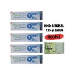 Herbadent Bitki Özlü Flörürsüz Diiş Macunu 10 x 50 ML + Hmd Sabun 125 G