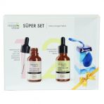 Herbaderm Süper Set Superserum Hyaluronic 3D 30 ml + Biohydration 30 ml + Makyaj Süngeri