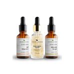 Herbaderm Süperserum 24K Gold Kırşıklık Karşıtı 30 ml + 30 ml Gözenek Karşıtı ve 30 ml Saf Vitamin C
