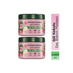 Herbal Essences Kadifemsi Yumuşaklık Gül Kokulu Saç Bakım Maskesi 300ml x 2 Adet