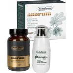 Herbal Farma Anorum Genital Bakım Seti 60 Kapsül 50 ml Krem Nemlendirici Etkili Unisex