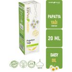 Herbal Palace Papatya Yağı 20 ml & %100 Saf ve Doğal (Daisy Oil)