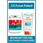 Herbal Science Boom Butter Saç Bakım Yağı ve Güneş Kremi Paketi