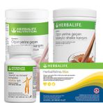 Herbalife Erkeklere Özel Kilo Alma Programı2 adet Formül1 Shake 550gr 1 adet Vitamin Mineral Kompleks 1 Adet Omega3 Line Max