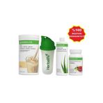 Herbalife Shake Vanilya Aloe Konsantre Içecek Shaker Limon Çay 50 gr