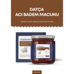 Herbamina Datça Acı Badem Macunu 240 gr Zerdeçal ve Meyan Kökü ile Doğal Aroma