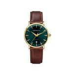Herbelin 1647P16BR Inspiration Automatic Altın Sarısı Yeşil Erkek Kol Saati