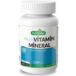 Herbina Multivitamin Mineral 1250 mg 200 Tablet