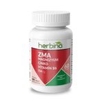 Herbina ZMA Magnezyum Çinko Vitamin B6 180 Kapsül