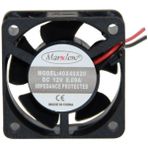 Herbirivar 40X40X20MM 12V Dc 2 Pin Plastik Kasa Fanı