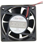 Herbirivar 60X60X25MM 12V Dc 2 Pin Plastik Kasa Fanı