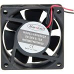 Herbirivar 60X60X25MM 24V Dc 2 Pin Plastik Kasa Fanı