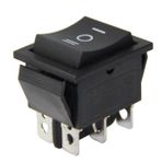 Herbirivar IC108 On-Off-On 6P Geniş Işıksız Anahtar