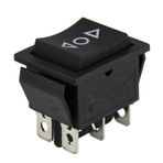 Herbirivar IC111 On-Off-On 6P Oklu Geniş Işıksız Anahtar