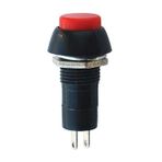 Herbirivar IC185 BT 38x16 mm Yuvarlak Kırmızı Anahtarlı Push Buton