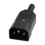 Herbirivar IC215 3 Pin Power Erkek Kablo Monte Tipi Soket