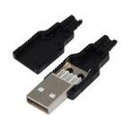 Herbirivar IC264A Monteli Plastik Kapalı Jak Usb Erkek Kablo