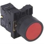 Herbirivar LAY5-EA42 22 mm Ters Kontak Kırmızı Buton