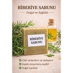 Herbliss Biberiye Sabunu Doğal - Katkısız | Saç ve Cilt Canlandırıcı & Dökülme Karşıtı