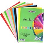 herboy fon kartonu a4 karışık 10 lu poşet - Yok
