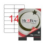 Herboy HB-1014 99,1x38,1mm Beyaz Lazer Etiket