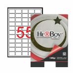 Herboy HB-1055 37mmX24mm Beyaz Lazer Etiket