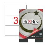 Herboy Laser Etiket 100 Yaprak 210X99 Mm Laser-Copy-İnkjet HB-1003
