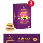 Herby Yeşil Çay Şeftali ve Vanilya X 3 Adet