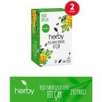 Herby Yeşil Kahve Çekirdekli Fit Çay 2'li - Bitki Çayı