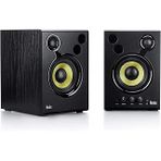 Hercules Djmonitor 42 – Profesyonel 2 Yönlü Aktif Dj Monitörleri, 4.5” Hoparlörlerle Studio Dj Kullanımı Için