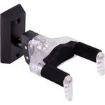 Hercules HCGSP-38WBLT Kilitli Gitar Duvar Askısı (Siyah) Guitar Hanger