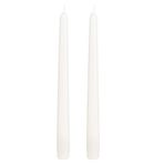 Herdekora 2'li Paket Beyaz 25 cm Şamdan Mumu