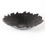 Herdekora Siyah 35x8x34 cm Dekoratif Metal Kase