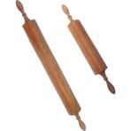 Herdemyesil Masif Ahşap Merdane Seti Klasik 35 cm ve 50 cm