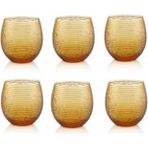 Herend Porselen 6'lı Su Meşrubat Bardağı 300 Ml - Amber