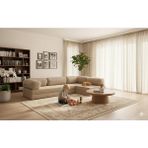 Herev 300X200 Köşekoltuk Takımı - Krem - K300X200