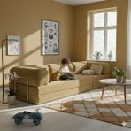 Herev K300X100 Köşekoltuk Takımı - Hardal