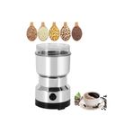 HerEveOyuncak 4 Bıçaklı Elektriklii Öğütücü Blender Kahve Fındık Baharatt Tahıl Biber Değirmeni (qN)