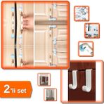 Hereveoyuncak 7 Adet Askı + 2 Adet Dolap Çocuk Koruma Kilidi - Düzen ve Güvenlik Seti - 2li Set - Q8TRX9