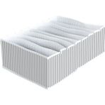 Hereveoyuncak 8 Bölmeli Xl Pratik Bölmeli Çekmece Düzenleyici Organizer(Iç Çamaşırı Kravat Çorap Düzenleyiici)