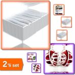 Hereveoyuncak 8 Bölmeli Xl Pratik Çekmece Düzenleyici + Sütyen Yıkama Topu - Sütyen Koruyucu - 2li Set S5F2Y9