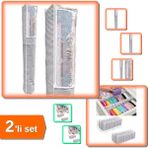 Hereveoyuncak Akordiyon Çekmece Düzenleyici + Halı Hurcu Pencereli Halı Hurcu 4 M2 - 2li Set XYZ123