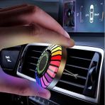 Hereveoyuncak Araç Içi Koku Hazneli Rgb Sese Duyarrlı LED Işık