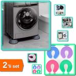 Hereveoyuncak Çamaşır Makinesi Titreşim Engelleyici + Kapı Durdurucu Sünger Stoper - 2li Set S6B3U7