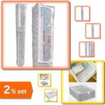 Hereveoyuncak Halı Hurcu Pencereli Halı Hurcu 4 M2 + Akordiyon Çekmece Düzenleyici 8 Gözlü - 2li Set DEF789